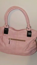 Load image into Gallery viewer, Womens Pink Flamingo Shoulder Purse with Studd Detail
