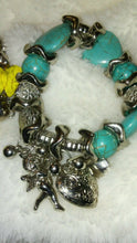 Load image into Gallery viewer, a Lot of 2 Womens Charm Bracelets
