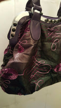 Load image into Gallery viewer, Womens Purple Vintage Inspired Handbag
