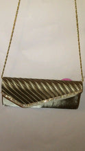 Load image into Gallery viewer, Womens Champaign Gray Clutch Evening  Prom Holiday Purse
