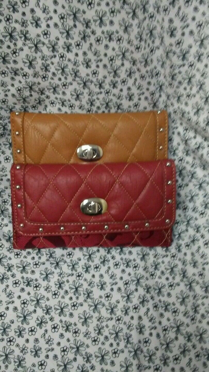 Womens G Wallet with Beautiful Embroidery Stitching