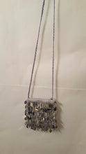 Load image into Gallery viewer, Womens Silver Gray And Brown Costume Purse
