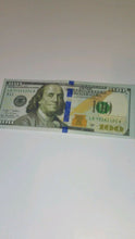 Load image into Gallery viewer, 100$ One Hundred Dollar Bill Printed Thin Benjamin BiFold Wallet Fashion
