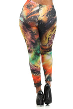 Load image into Gallery viewer, Womens Space Galaxy Leggings S M L
