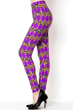Load image into Gallery viewer, Womens Purple Passion Leggings S M L
