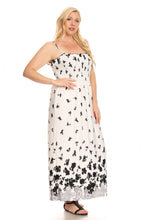Load image into Gallery viewer, Womens Floral Paisley Maxi Dress 1X, 2X, 3X

