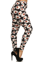 Load image into Gallery viewer, Womens Plus Size Crazy Lazy Daisey Leggings XL, 1X
